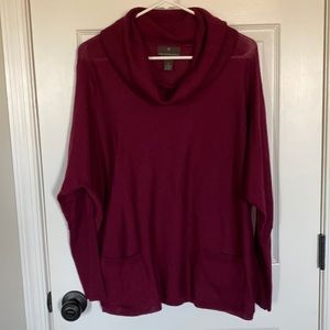 Fenn Wright Manson Dolman Cowl Neck Tunic Sweater